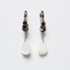 Boucles d'oreilles Agathe argentées