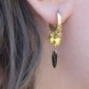 Boucles d'oreilles Andromède dorées – Image 3