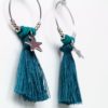 Boucles d'oreilles Cassiopée argentées – Image 2