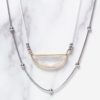 Collier Agathe argenté
