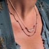 Collier Agathe argenté – Image 2