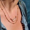 Collier Agathe doré – Image 3