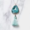 Collier Jade argenté