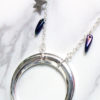 Collier Luna argenté – Image 3