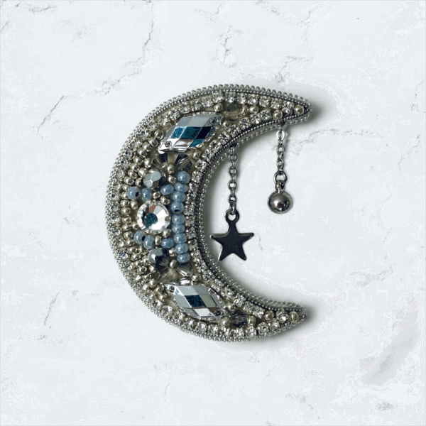 Lune argentée